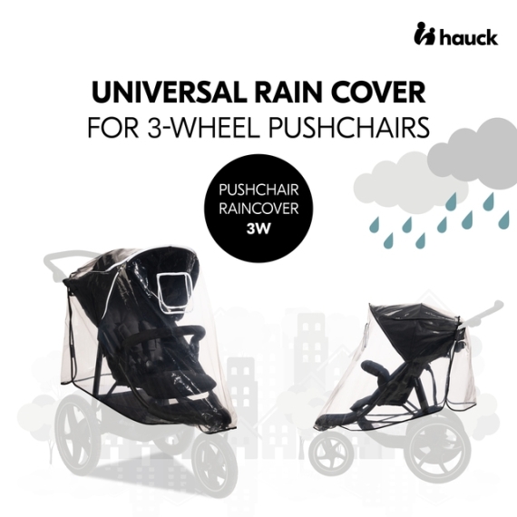 Дощовик Hauck Pushchair Raincover 3W
