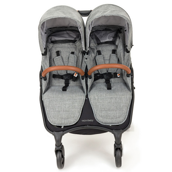 Прогулочная коляска для двойни Valco Baby Snap Duo Trend (Grey Marble)