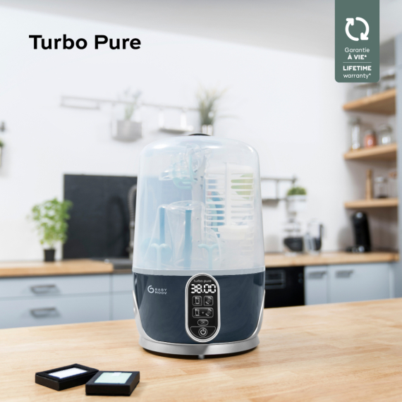 Стерилізатор-сушарка 2 в 1 Babymoov Turbo Pure