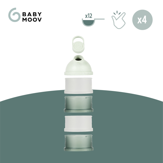 Набор контейнеров Babydose (Mineral Green)