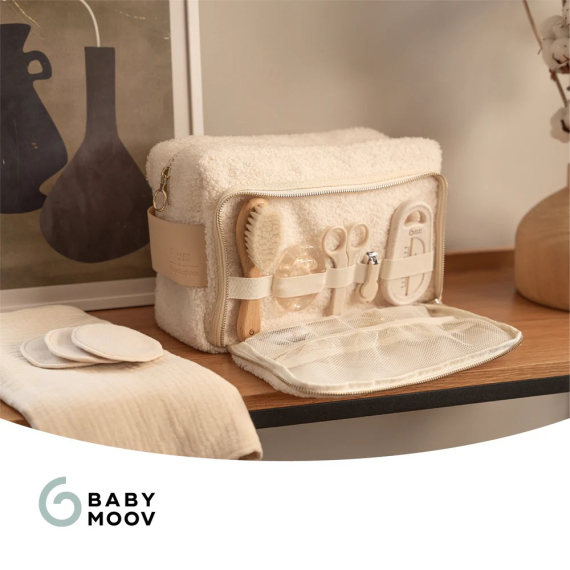 Набір для догляду за дитиною в косметичці Babymoov (Curl White)