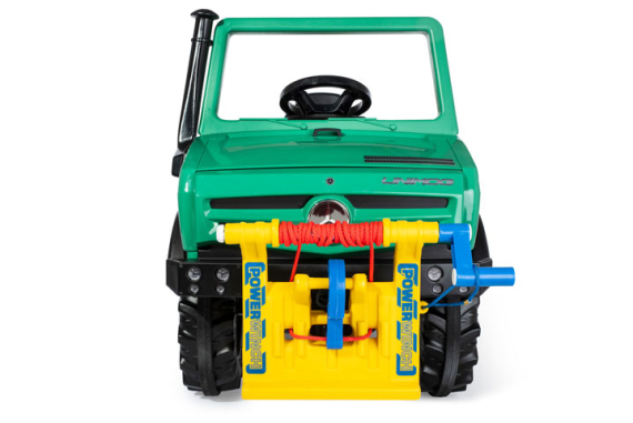 Машина с лебедкой Rolly Toys rollyUnimog Forst (зелено-желтая)