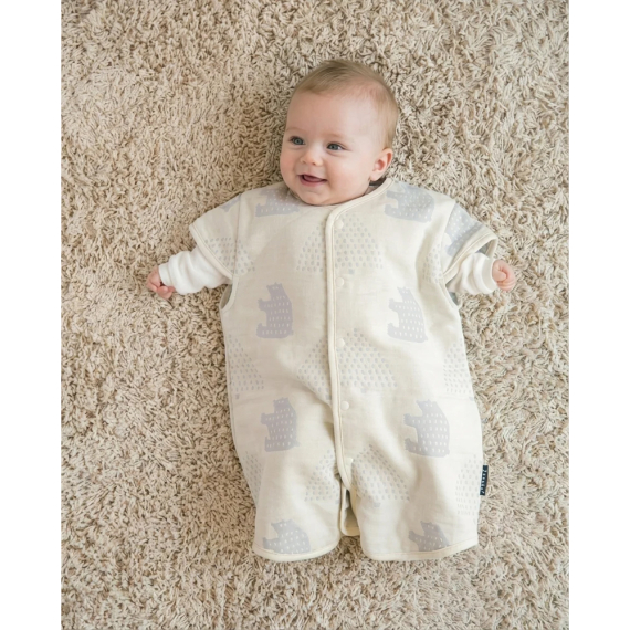 Спальний мішок farska Sleeping bag 2 в 1 для немовлят (Sky Grey)