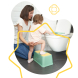 Підставка для ніг антиковзаюча Babymoov