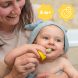 Силіконова зубна щітка Babymoov Badabulle Progressive