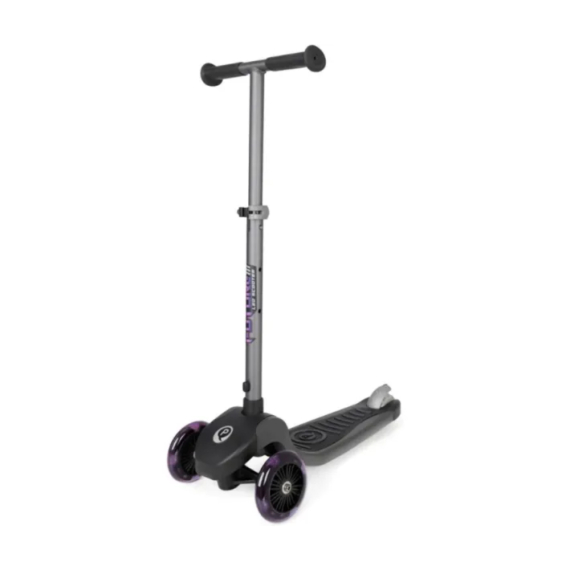 Самокат триколісний дитячий Qplay Future Eco (Purple)