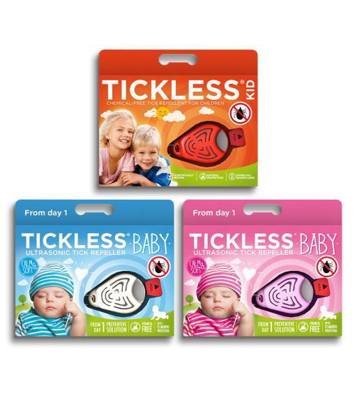 Ультразвуковий прилад від кліщів Tickless Baby Kid (Beige)