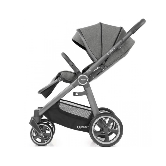 Универсальная коляска 2 в 1 BabyStyle Oyster 3 2021 (Mercury / City Grey)