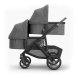 Люлька Uppababy Bassinet V3 для колясок Vista, Cruz і Ridge (Jake / Charcoal / Carbon Frame)