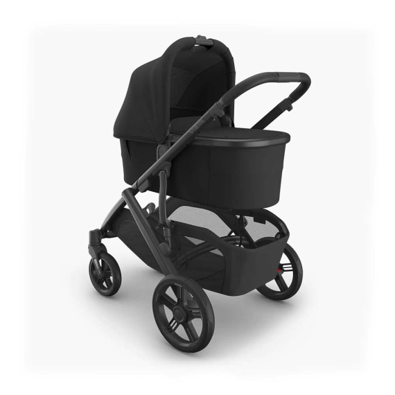 Люлька Uppababy Bassinet V3 для колясок Vista, Cruz і Ridge (Jake / Charcoal / Carbon Frame)