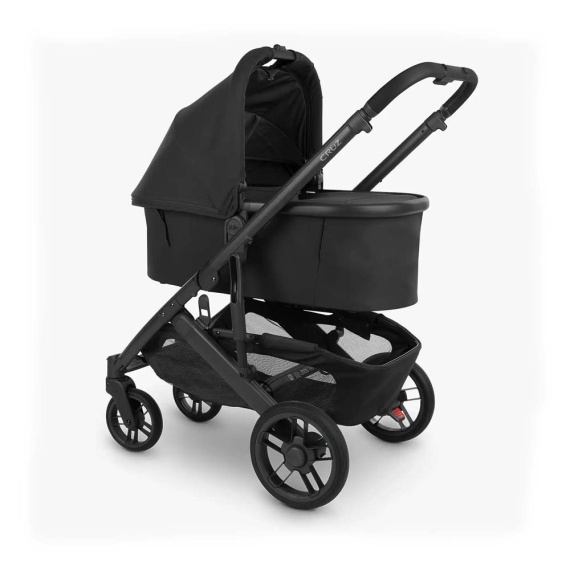 Люлька Uppababy Bassinet V3 для колясок Vista, Cruz і Ridge (Jake / Charcoal / Carbon Frame)