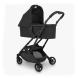 Люлька Uppababy Bassinet V3 для колясок Vista, Cruz і Ridge (Jake / Charcoal / Carbon Frame)