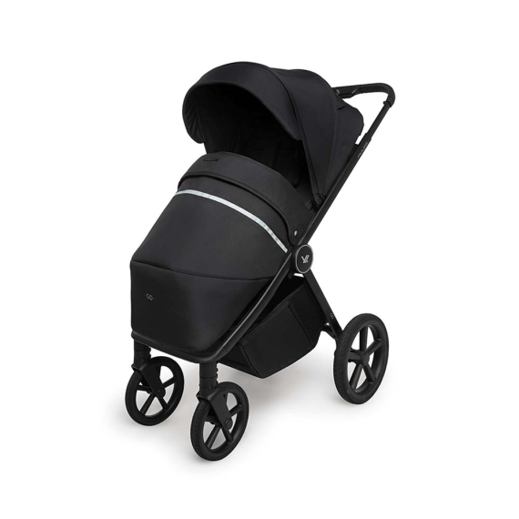 Прогулянкова коляска Muuvo Go (Black)