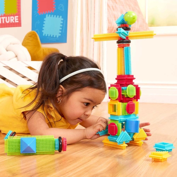 Конструктор Battat Bristle Blocks Будівельник, 56 деталей