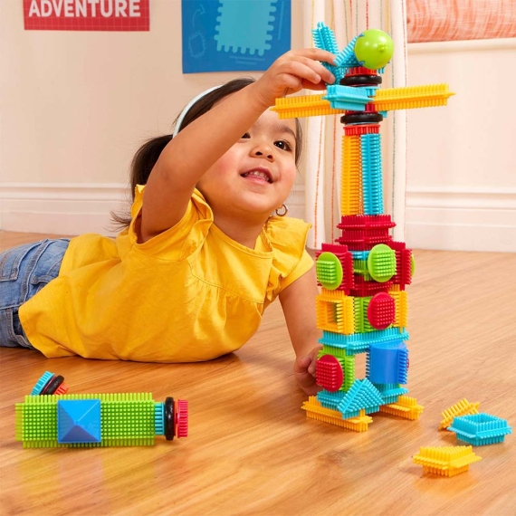Конструктор Battat Bristle Blocks Будівельник, 56 деталей