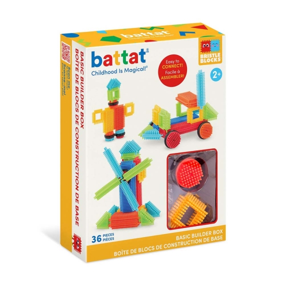 Конструктор Battat Bristle Blocks Будівельник, 36 деталей