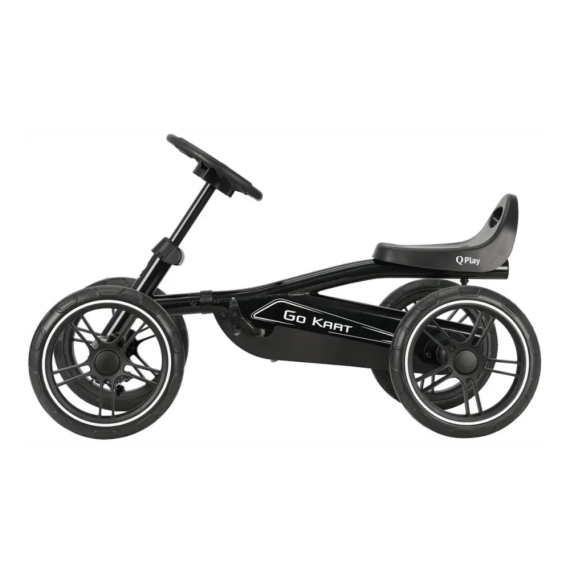 Велокарт дитячий Qplay Go Kart (Black)