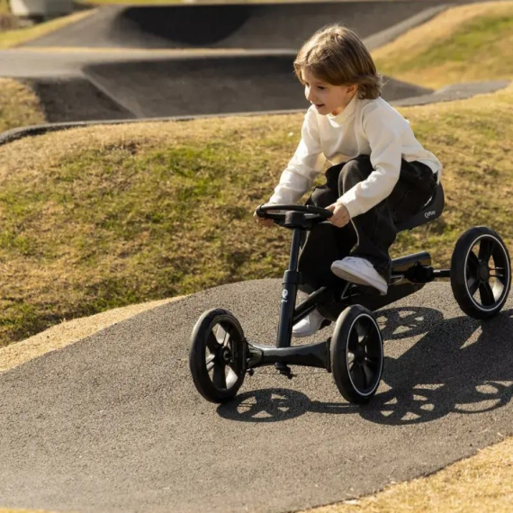 Велокарт дитячий Qplay Go Kart (Black)