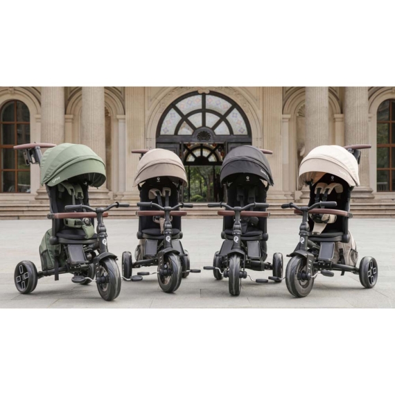 Триколісний складаний велосипед Qplay Comfo Max (Beige)