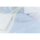 Рушник з капюшоном Childhome 80x80 см (flower blue)