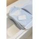 Рушник з капюшоном Childhome 80x80 см (flower blue)