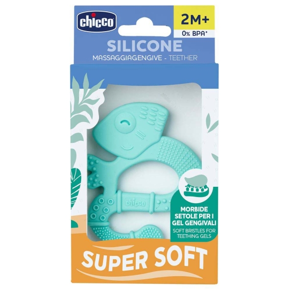 Прорізувач Chicco Ігуана (блакитний)