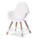 Стілець для годування Childhome Evolu 2 з бампером (natural/white)