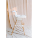 Стілець для годування Childhome Evolu 2 з бампером (natural/white)
