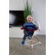 Стілець для годування Childhome Evolu 2 з бампером (natural/white)