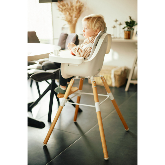 Водонепроникна подушка до стільця для годування Childhome Evolu (grey)