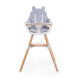 Водонепроникна подушка до стільця для годування Childhome Evolu (grey)