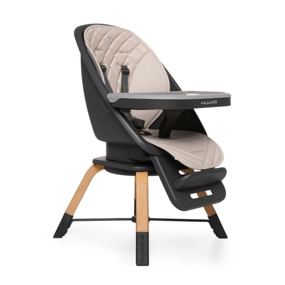 Стільчик для годування Muuvo Choc2 (Beige)
