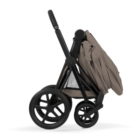 Універсальна коляска 2 в 1 Cybex Priam (Matte Black / Coconut Brown)