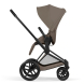 Універсальна коляска 2 в 1 Cybex Priam (Matte Black / Coconut Brown)