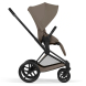 Універсальна коляска 2 в 1 Cybex Priam (Matte Black / Coconut Brown)