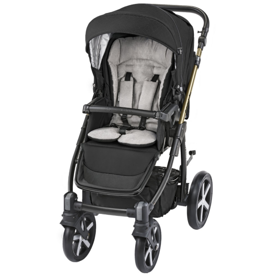 Универсальная коляска 2 в 1 Baby Design Lupo Comfort Limited 12 (Black)