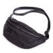 Сумка через плече Childhome Banana bag puffered (black)