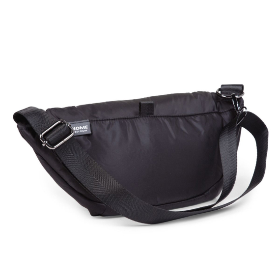 Сумка через плече Childhome Banana bag puffered (black)