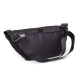 Сумка через плече Childhome Banana bag puffered (black)