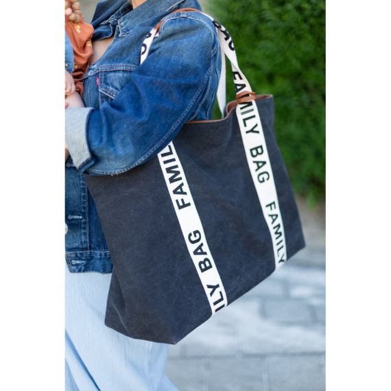 Сумка Childhome Family bag canvas (black)