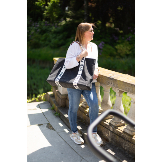 Сумка Childhome Family bag canvas (black)