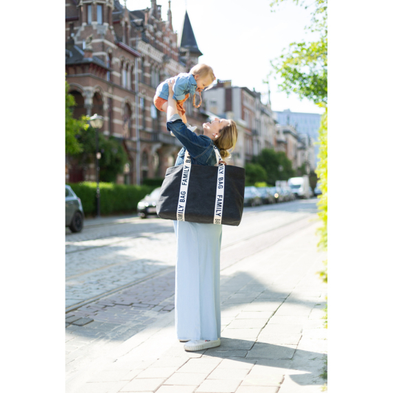 Сумка Childhome Family bag canvas (black)