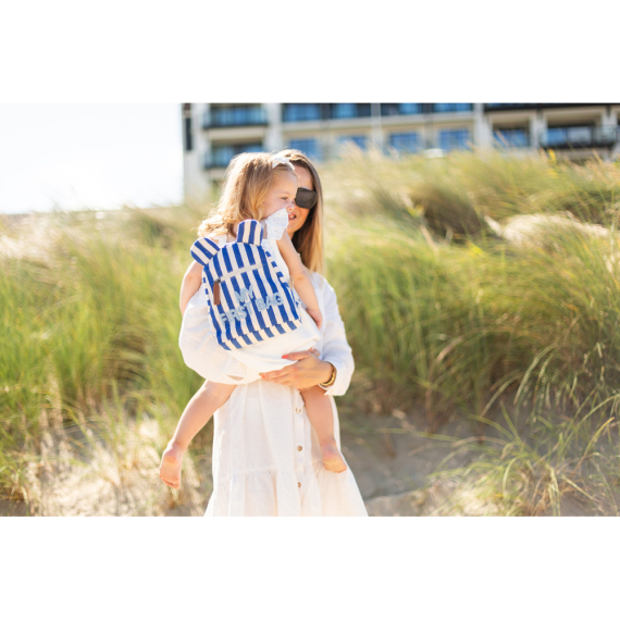 Рюкзак дитячий Childhome My first bag (stripes electric blue)