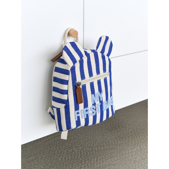 Рюкзак дитячий Childhome My first bag (stripes electric blue)