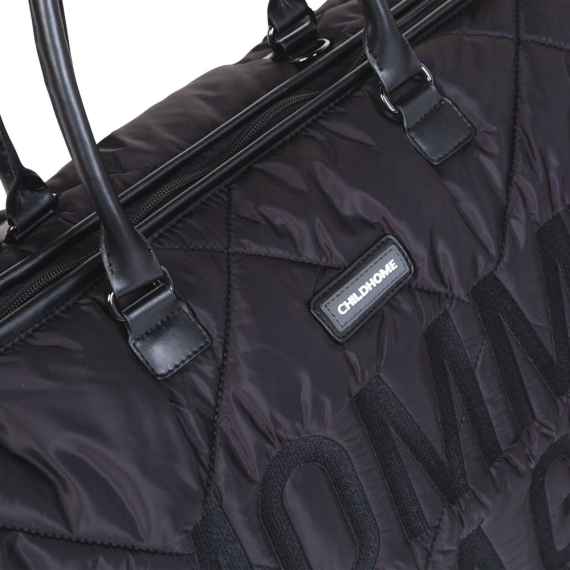 Сумка Childhome Mommy bag puffered (black)