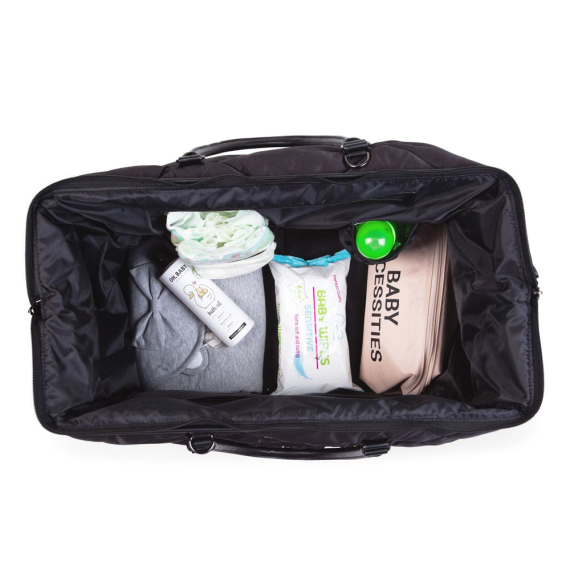 Сумка Childhome Mommy bag puffered (black)
