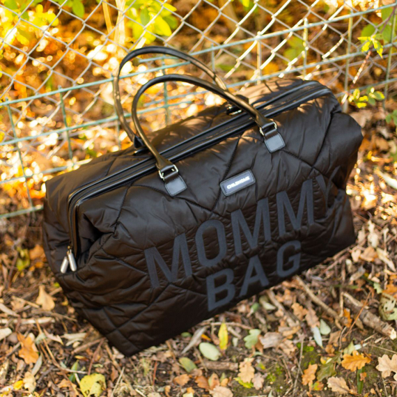 Сумка Childhome Mommy bag puffered (black)