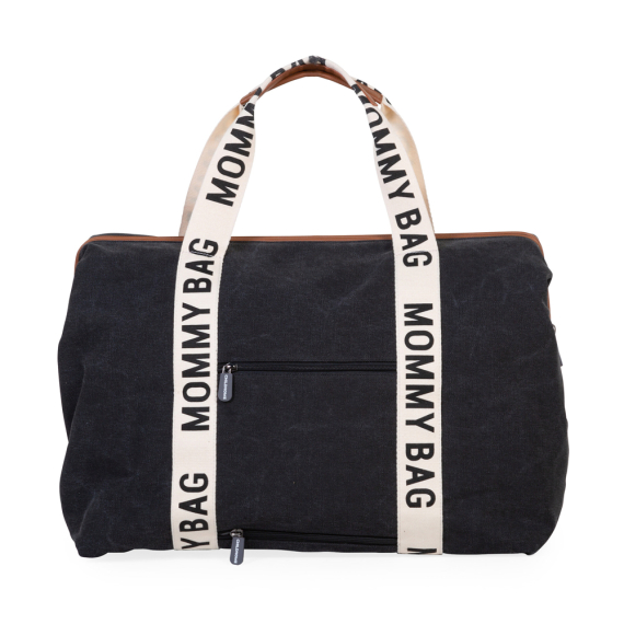 Сумка Childhome Mommy bag Signature canvas (black)