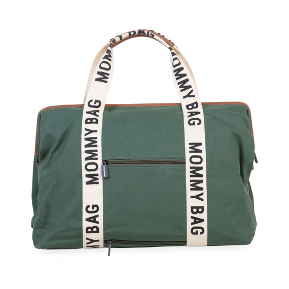Сумка Childhome Mommy bag Signature canvas (green)