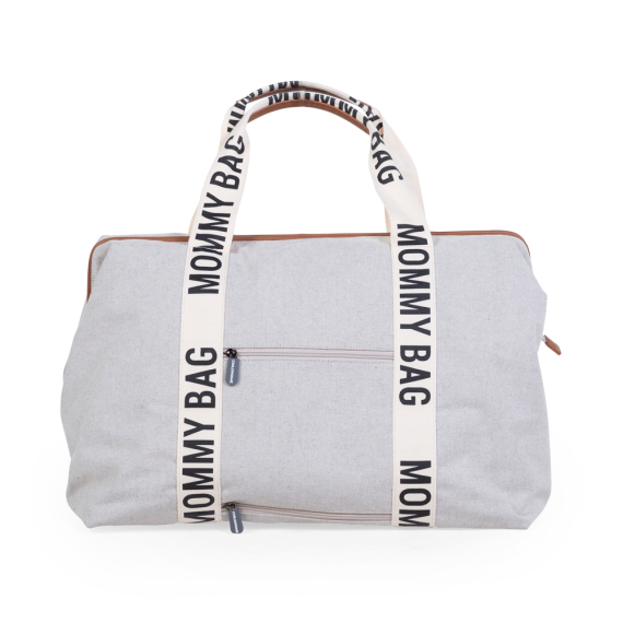 Сумка Childhome Mommy bag Signature canvas (off white)